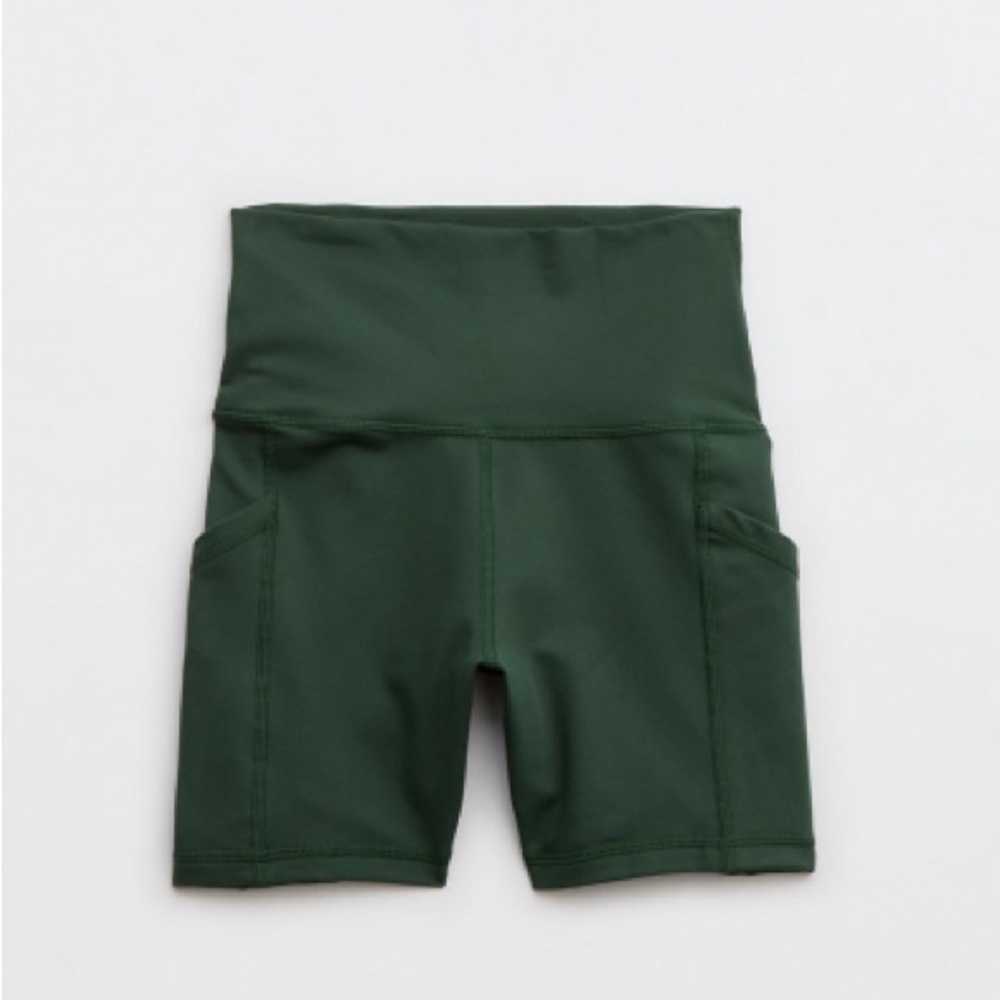 Offline by aerie the Hugger Bike Shorts 5” inseam with Pockets